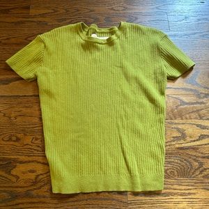 Darcy Ribbed Knit Tee